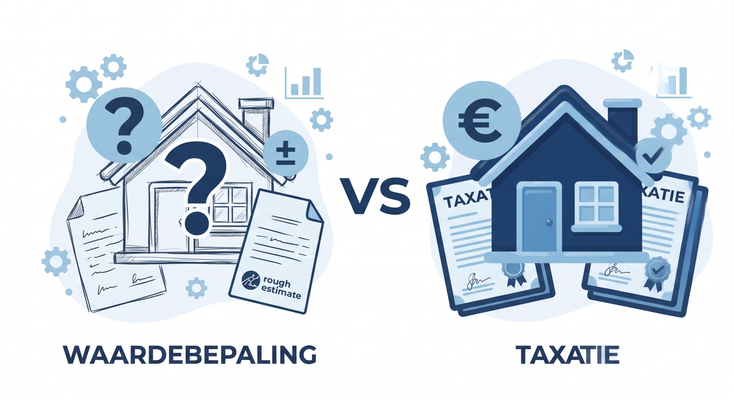Taxatie of waardebepaling: wat is het verschil?