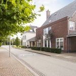 straat in de wijk de hoven